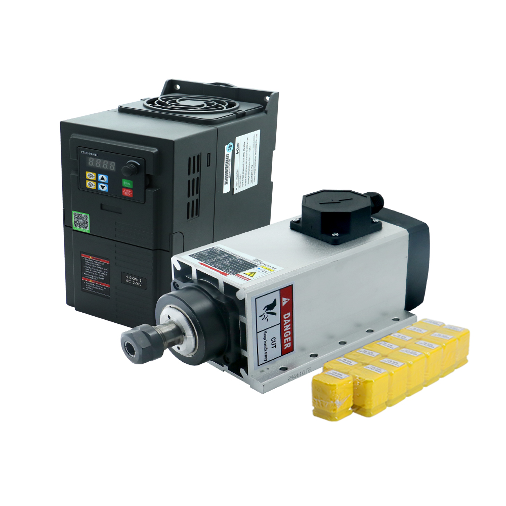 3.5KW ER20 220VSquare Fly-edge - огляд і ціна Cnc Spindle Motor