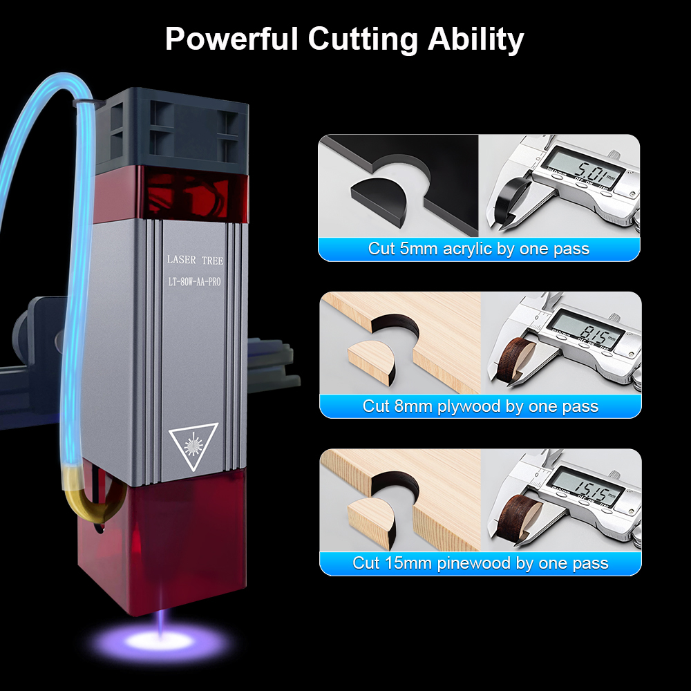 LASER TREE 5W 10W Optical Powe - огляд і ціна Industrial Laser Engraver