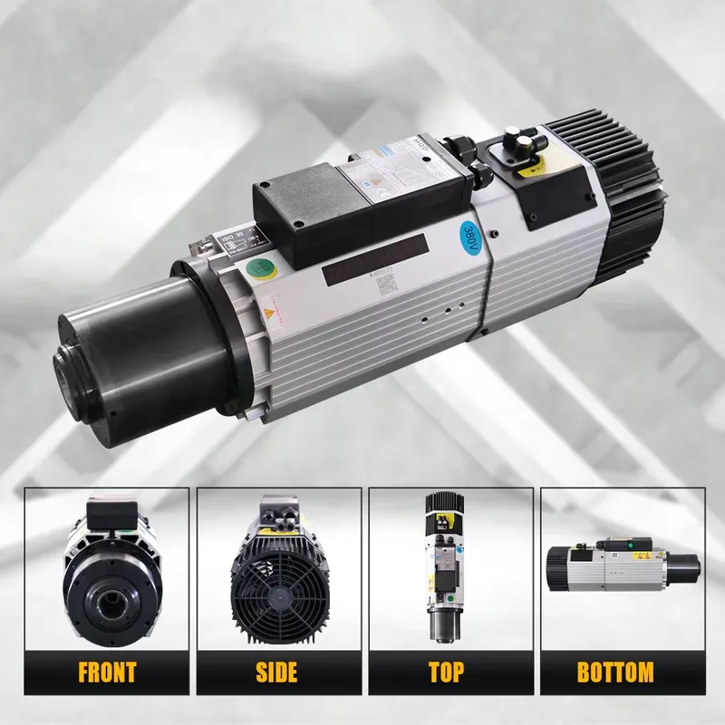 AP01 9KW ISO30 Air Cooled ATC  - огляд і ціна Cnc Spindle Motor